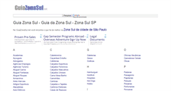 Desktop Screenshot of guiazonasul.net