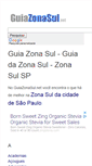 Mobile Screenshot of guiazonasul.net